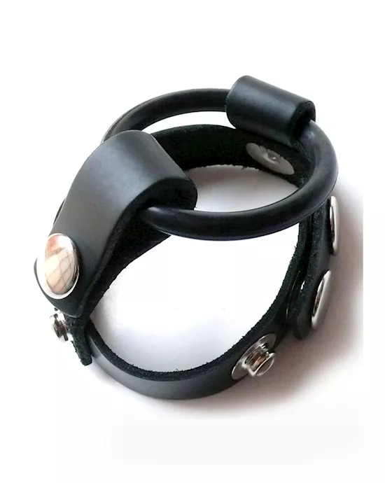 Ball-Splitting Cock Harness Leather