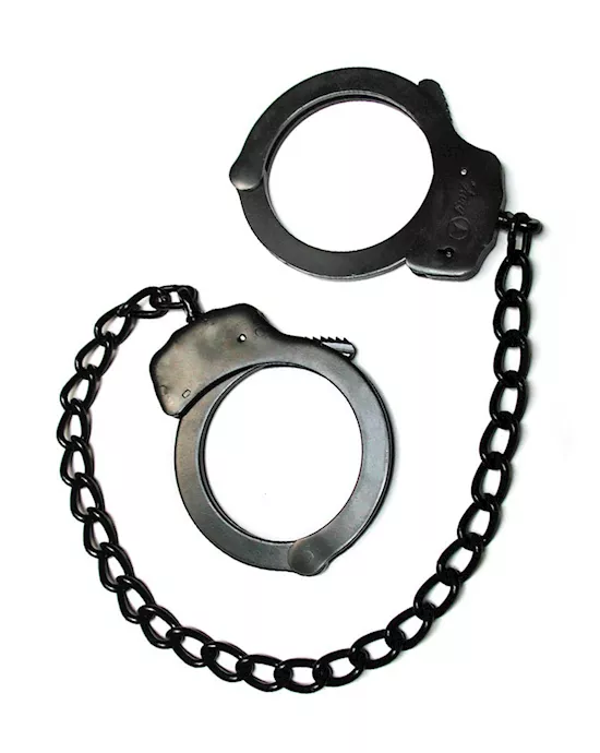 Double-Lock Police Style Leg Irons