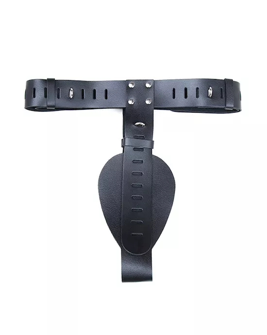 Deluxe Locking Chastity Belt