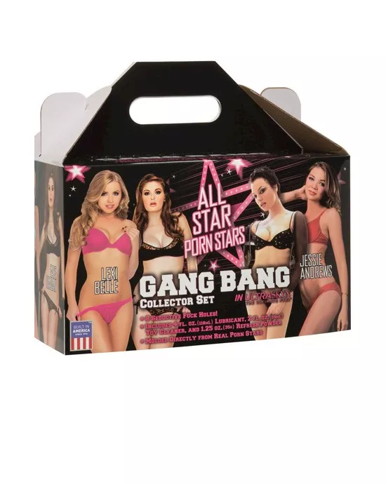 All Star Porn Stars Gang Bang Collector Set