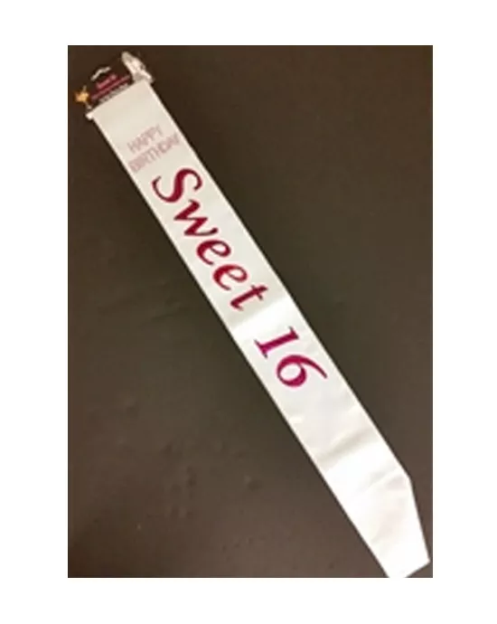 Sweet 16 Sash