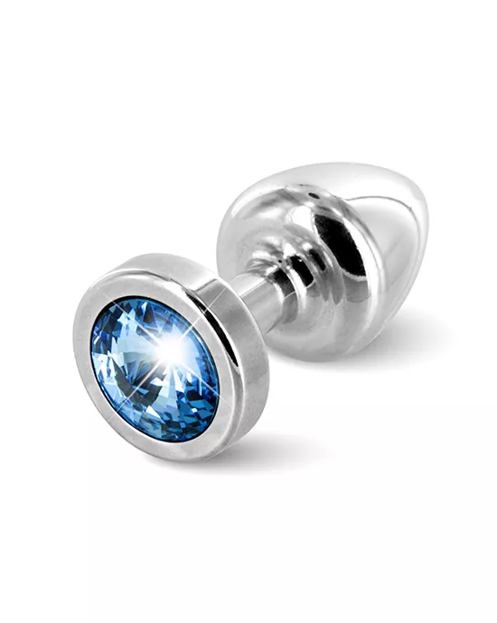 Anni Round T1 Jeweled Butt Plug