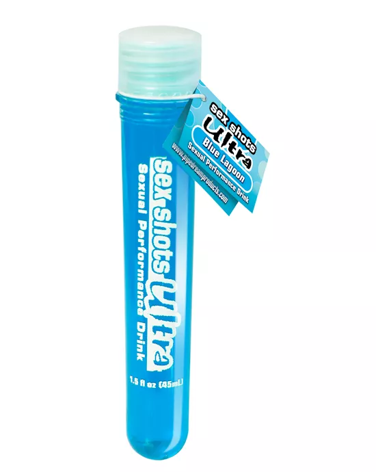 SEX SHOTS ULTRA 1.5 OZ BLUE LAGOON