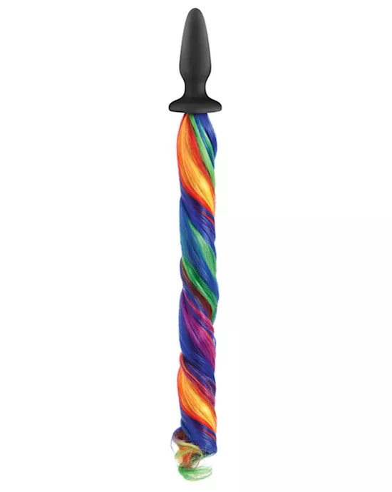 Unicorn Tails Rainbow Plug