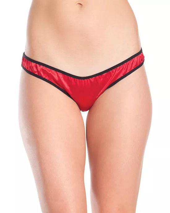 luxury Crotchless briefs