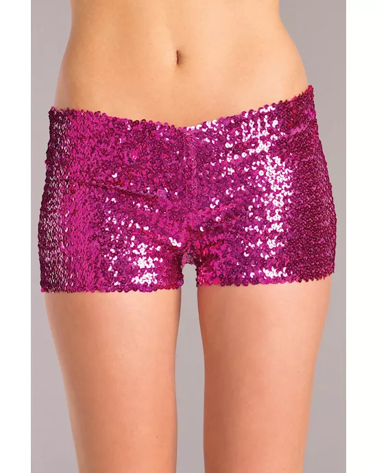 Sequin booty shorts