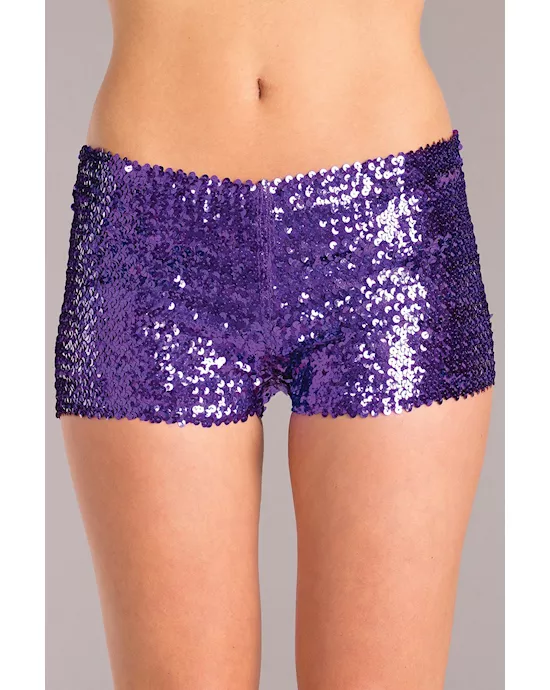 Sequin booty shorts