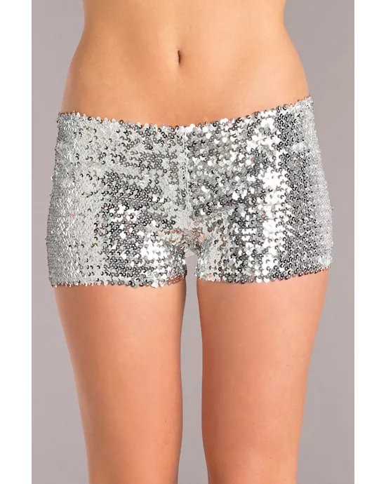 Sequin booty shorts