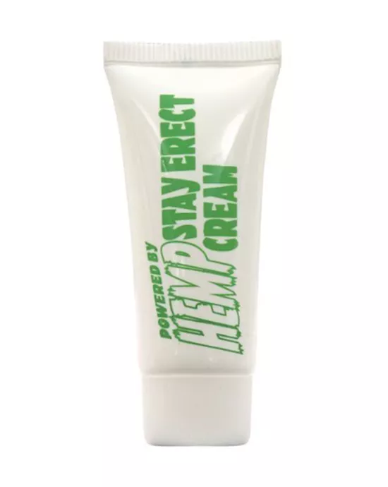 Hemp Stay Erect Cream 5 Oz