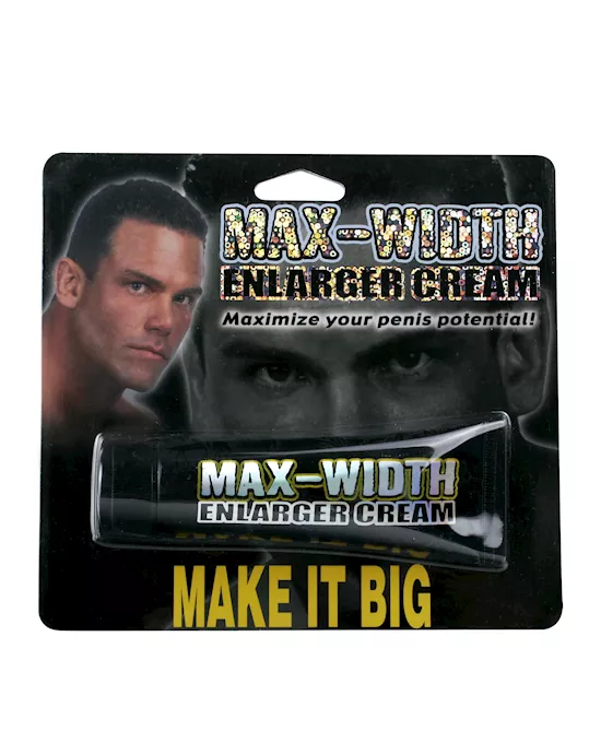 Max Width Enlarger Cream 1.5 Oz