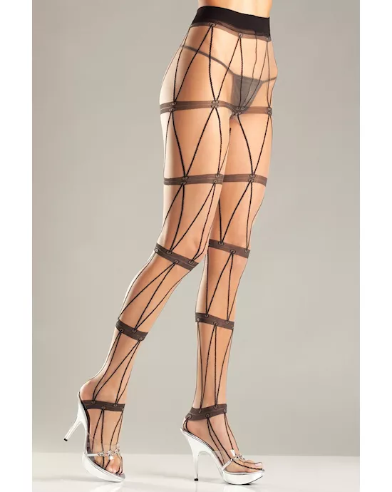 All Chained Up Pantyhose