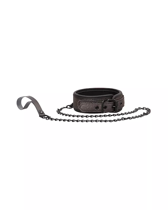 Ouch - Elegant Collar With Leash