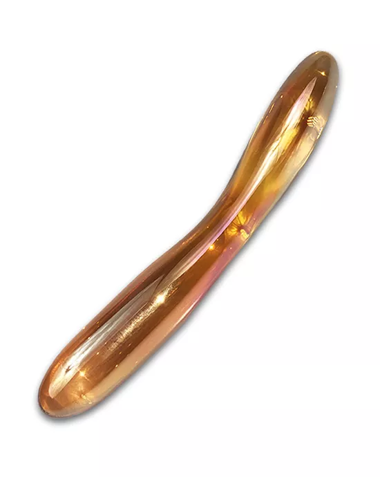 Golden Dream Glass Dildo