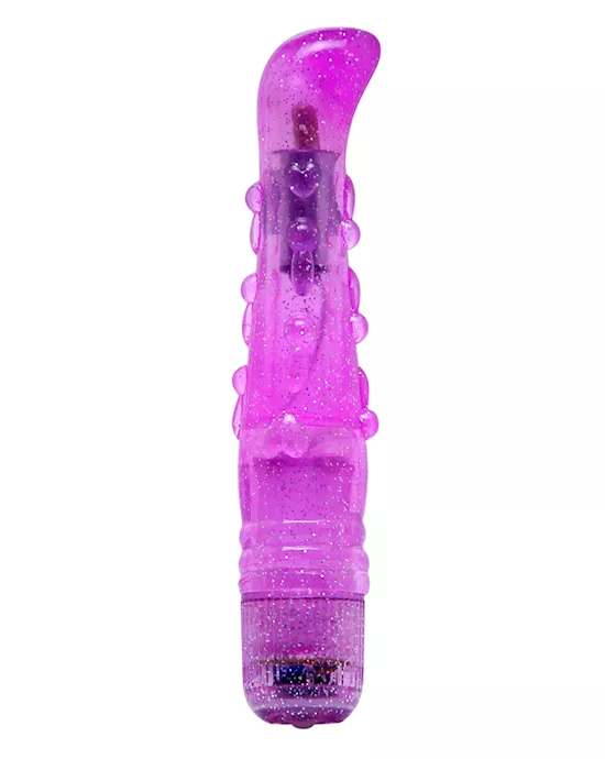 Waterproof G-spot Glitz Purple