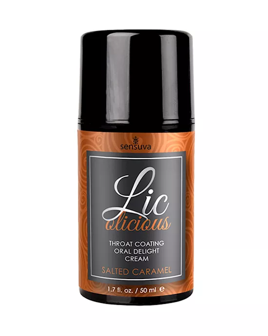 Sensuva Lic-o-licious Salted Caramel Oral Delight Cream 50 ml