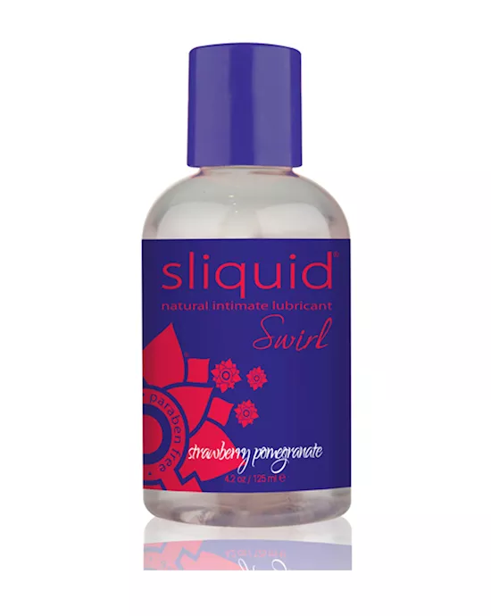 Sliquid Naturals Swirl Lubricant Strawberry Pomegranate 125 ml