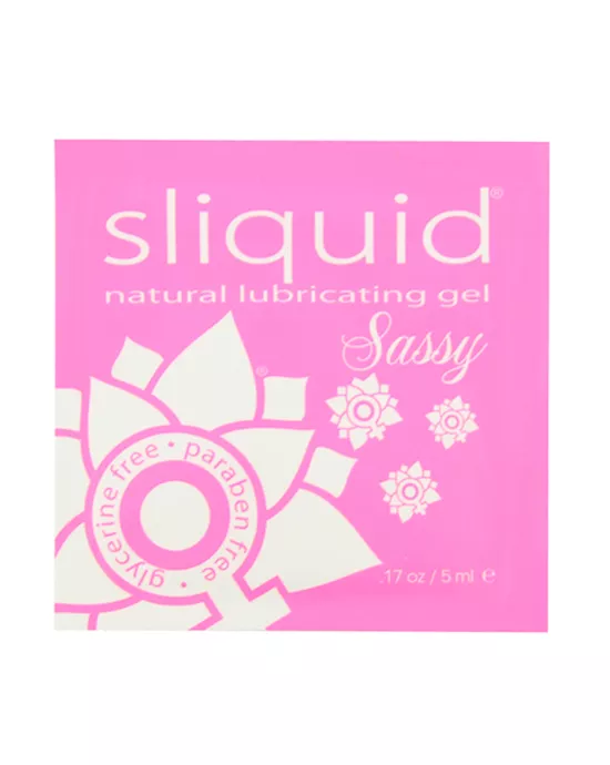 Sliquid Naturals Sassy Lubricant Pillow 5 ml