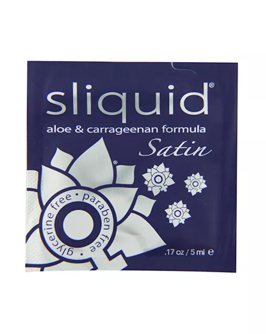 Sliquid Naturals Satin Lubricant Pillow 5 ml