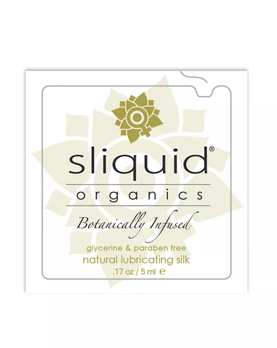Sliquid Organics Silk Lubricant Pillow 5 ml
