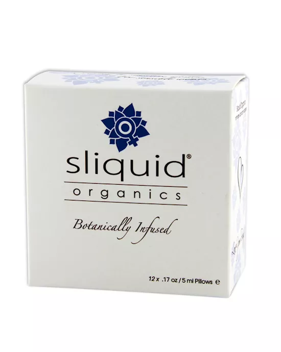 Sliquid Organics Lube Cube 12 sachet pack
