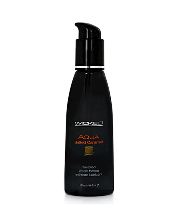 Wicked Aqua Salted Caramel Waterbased Lubricant 120 ml