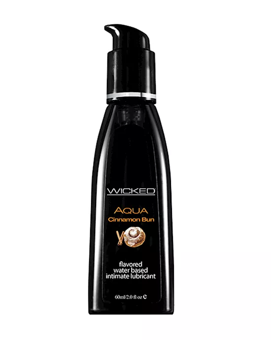 Wicked Aqua Cinnamon Bun Waterbased Lubricant 60 ml