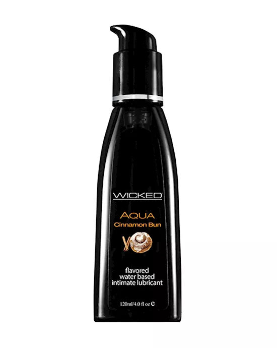 Wicked Aqua Cinnamon Bun Waterbased Lubricant 120 ml