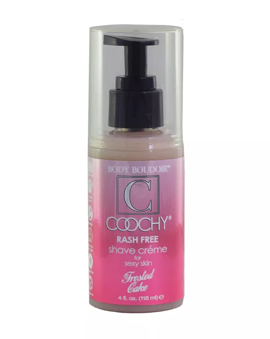 Coochy Shave Creme Frosted Cake