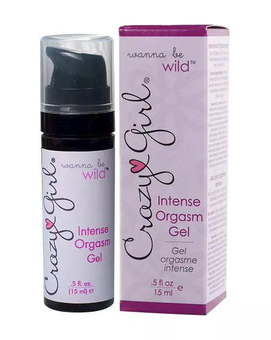 Crazy Girl Wanna Be Wild Intense Orgasm Gel