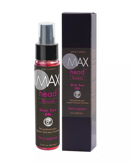 Max Head Oral Sex Gel Berry Orgasmic