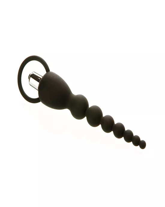 Adam & Eves Vibrating Silicone Anal Beads