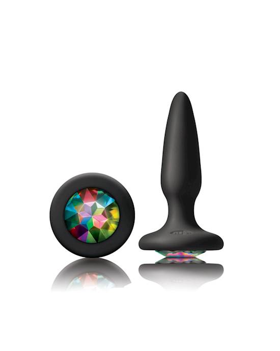 Glams Mini Rainbow Gem Plug 33 Inch