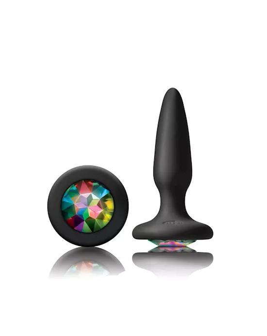 Glams Mini Rainbow Gem Plug - 3.3 Inch