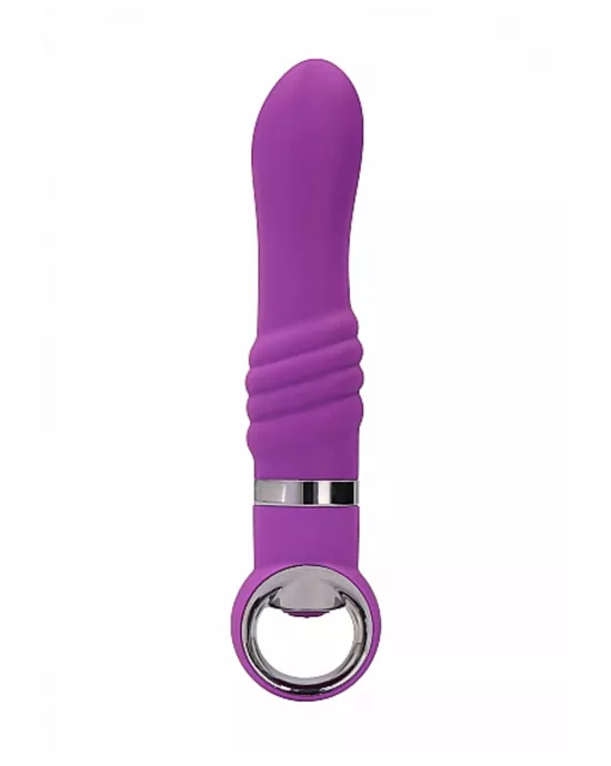 Zoe Chrome Vibrator Massager 10 Speeds