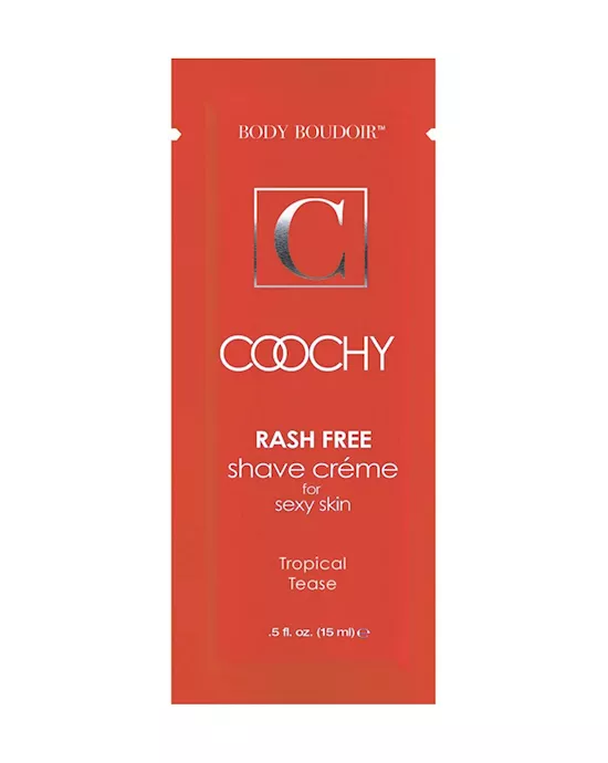 Coochy Shave Cream Tropical Tease 15ml foil