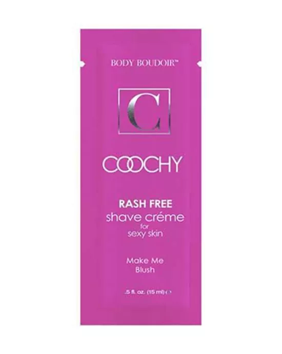 Coochy Shave Cream Blush Foil Pack