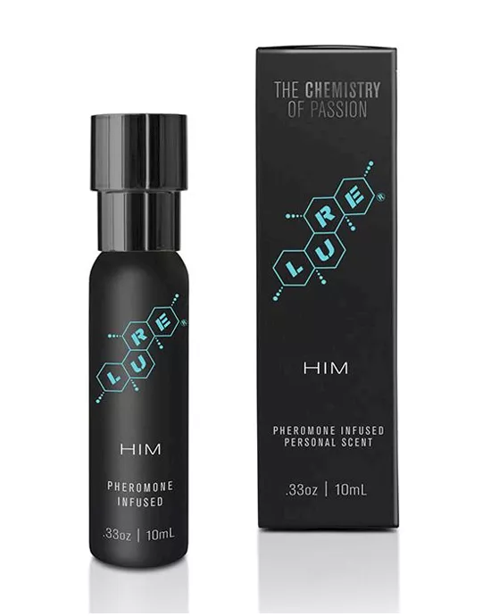 Lure Black Label For Him Pheromone Personal Scent Bottle