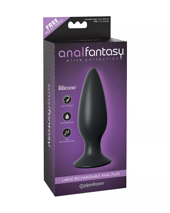 Anal Fantasy Elite Collection Large Rechargeable Anal Plug
