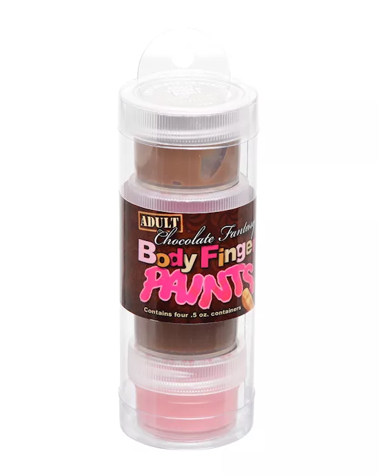 CHOCOLATE BODY FINGER PAINTS