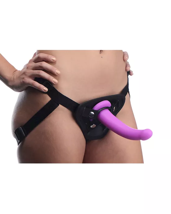Navigator Silicone GSpot Dildo With Harness