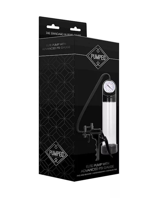 Elite Pump With Advanced PSI Gauge