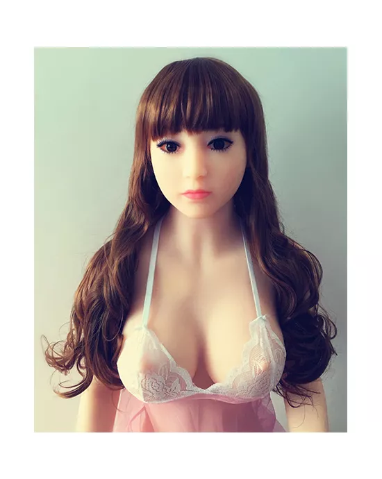 Wavy Ginger Wig With Fringe