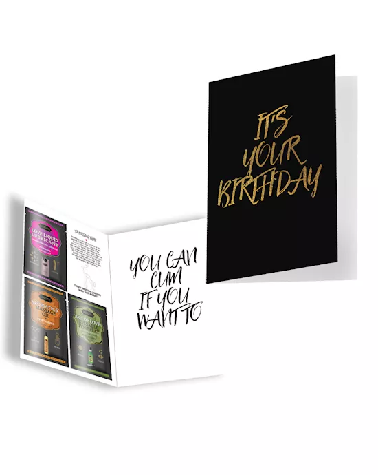 Naughty Notes Greeting Card It's Your Birthday