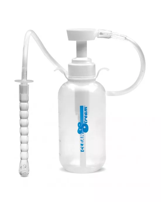 Pump Action Enema Bottle With Nozzle
