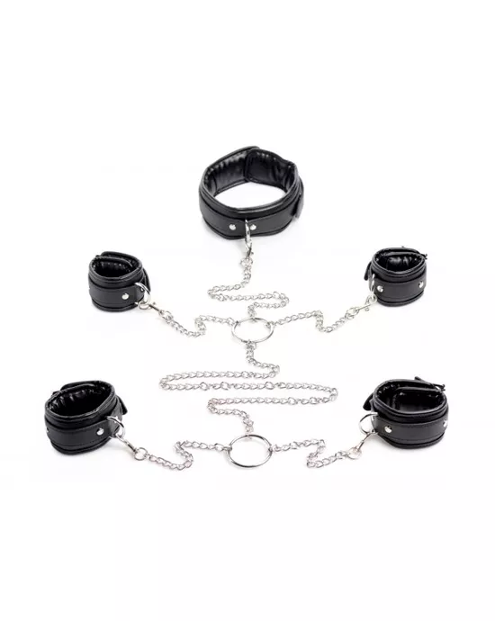 Strict Slave Bondage Shackle Set