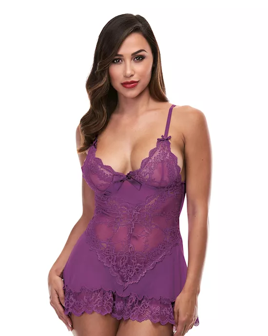 Mini Lace Chemise