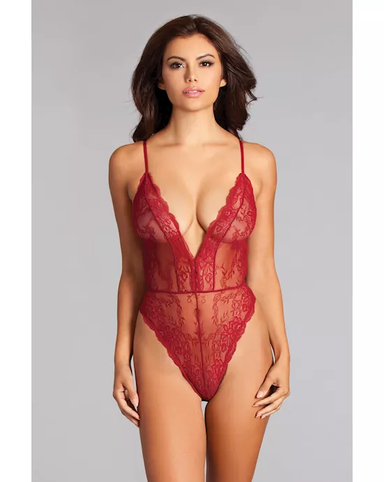 Savannah Teddy - All over lace teddy
