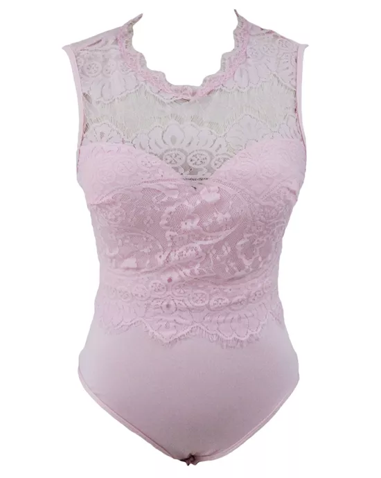 Lace Overlay Teddy