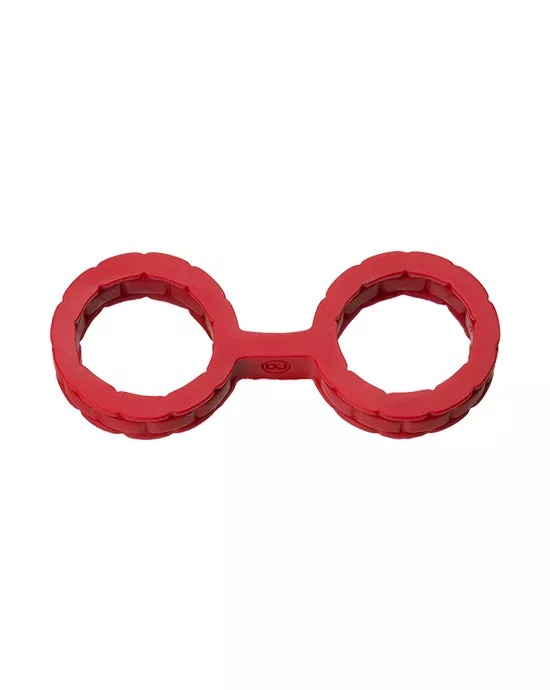 Japanese Style Bondage Silicone Cuffs - Small