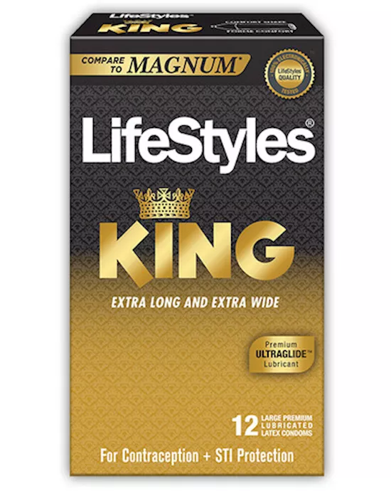 LIFESTYLES KING 12 Pack
